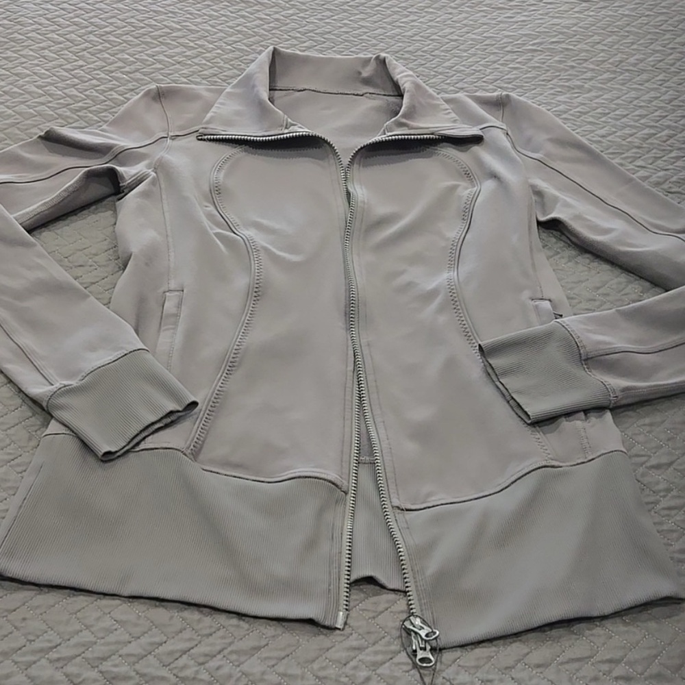 Lululemon gray zip jacket